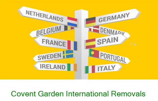 Covent Garden international removal company